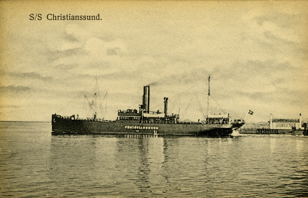S/S Christianssund.
Guertz Forlag. Eneret. No. 95
160652