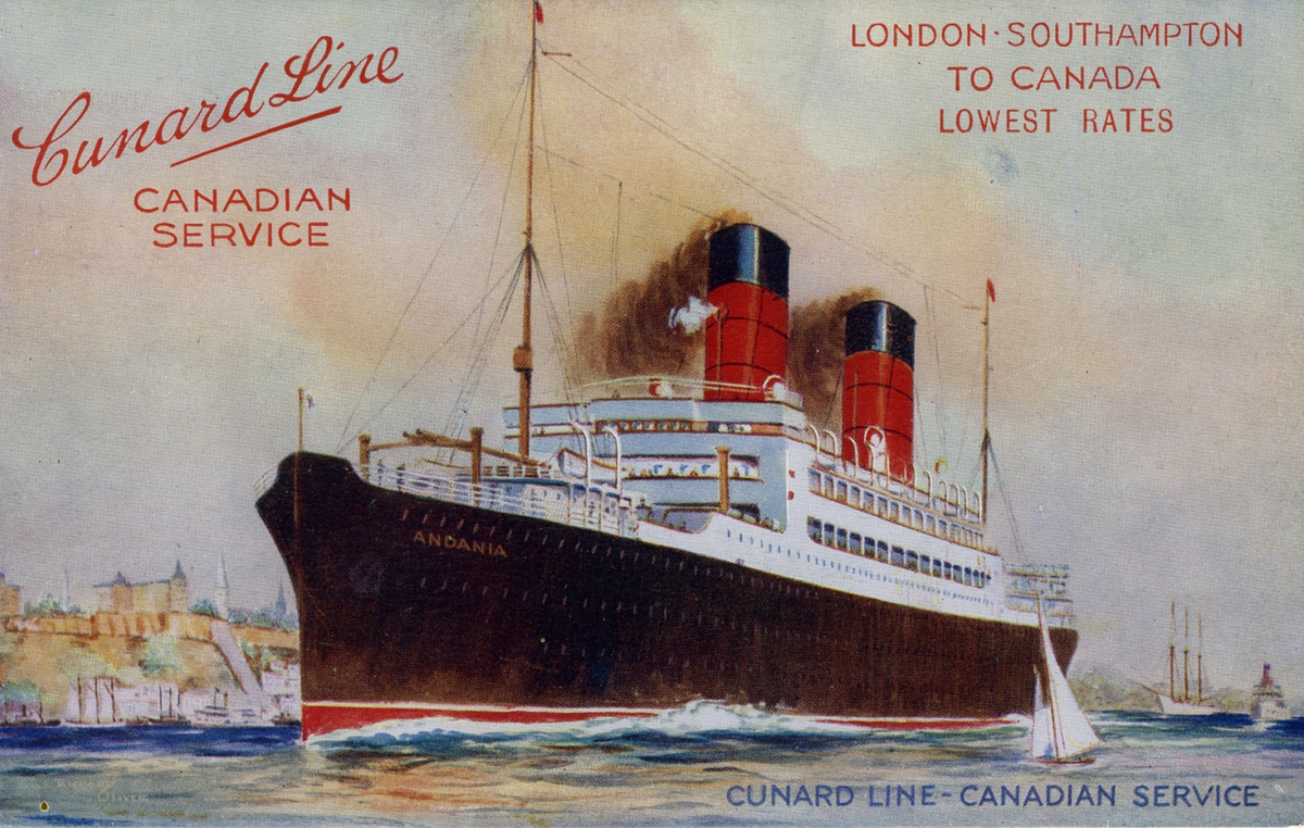 Cunard Line, canadian service
london - Southampton
To Canada
lowest Rates
Cunard Line-Canadian service Avenue 3, Bay 34