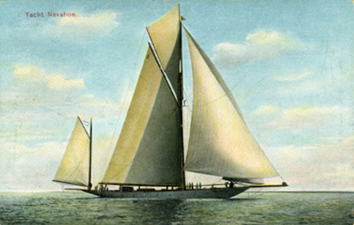 Yacht Navahoe.
Series 1027.6.