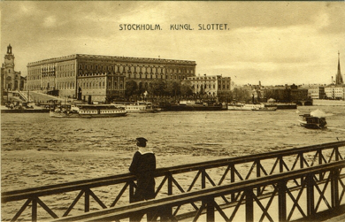 Stockholm. Kungl. Slottet.
Imp. Axel Eliassons Konstförlag, Stockholm 4270