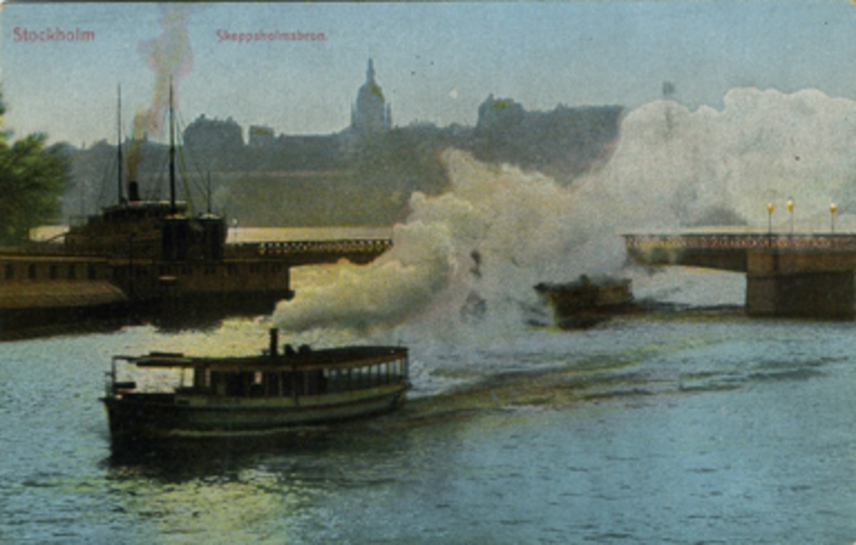 Stockholm. Skeppsholmsbron.
Imp. 39