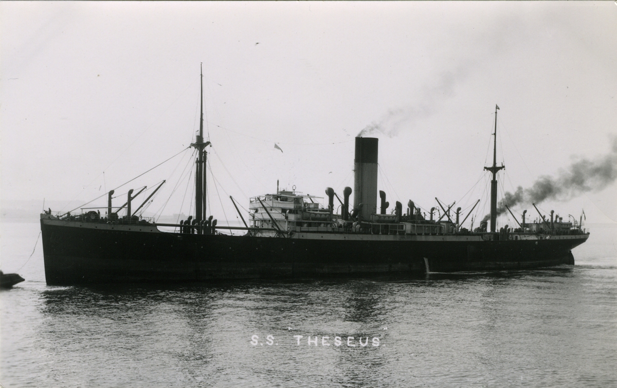 S. S. "Theseus"
Copyright B. Feilden, Southport, lancs