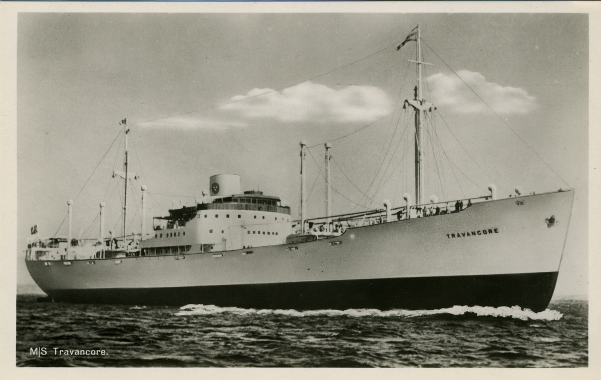 M. S. Trava[n]core
A.B Svenska Ostasiatiska Kompaniet....[]