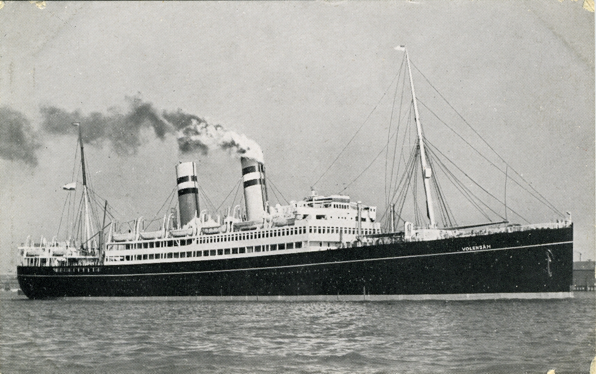 S.S. Volendam-15.434 Brutto Reg. Tons