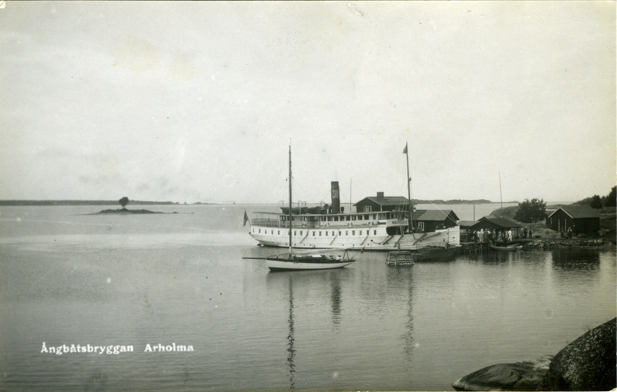 Ångbåtsbryggan Arholma