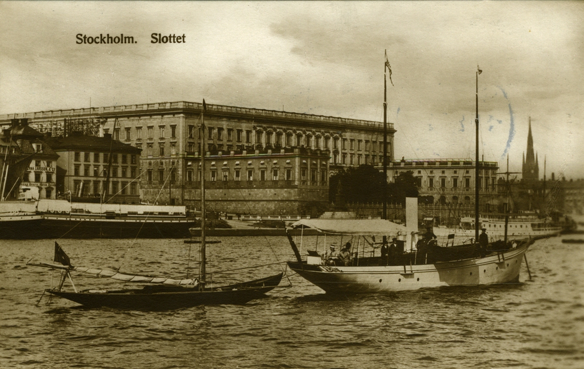 Stockholm, Slottet
Förlag: Herman Pettersson, Stockholm Imp
