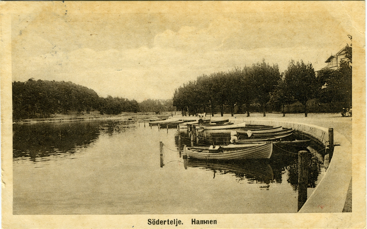 Södertelje, Hamnen
Calegi Vykortslager, Stockholm. 38
Import