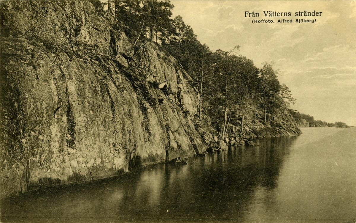 Från Vätterns stränder
(Hoffoto. Alfred Sjöberg)