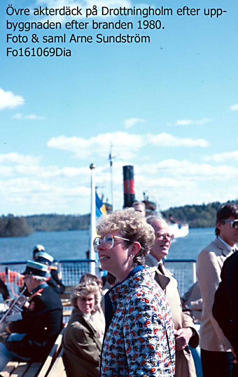 Drottningholms ö akterdäck