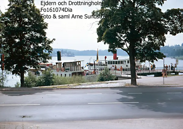 Ejdern o Drottningholm i Drottningholm