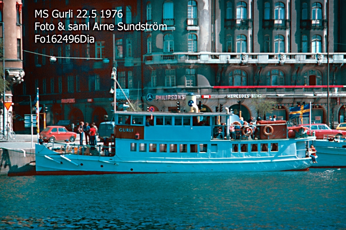 MS GURLI i Nybroviken