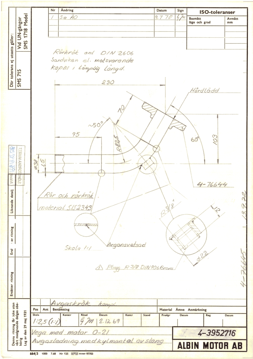 Avgassystem