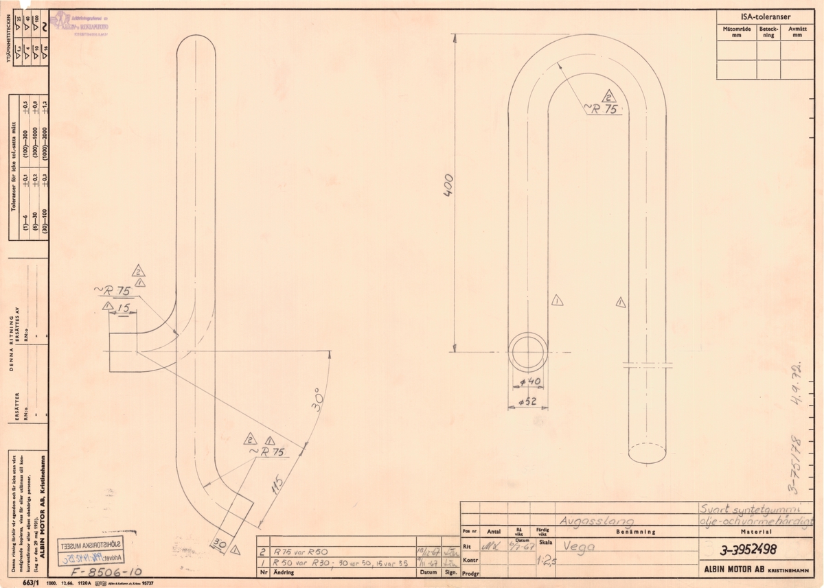 Avgassystem