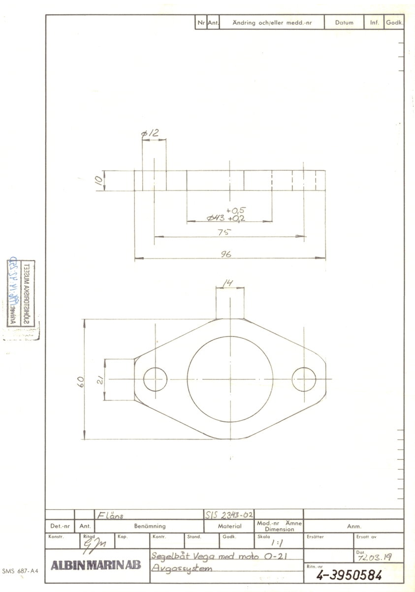 Avgassystem