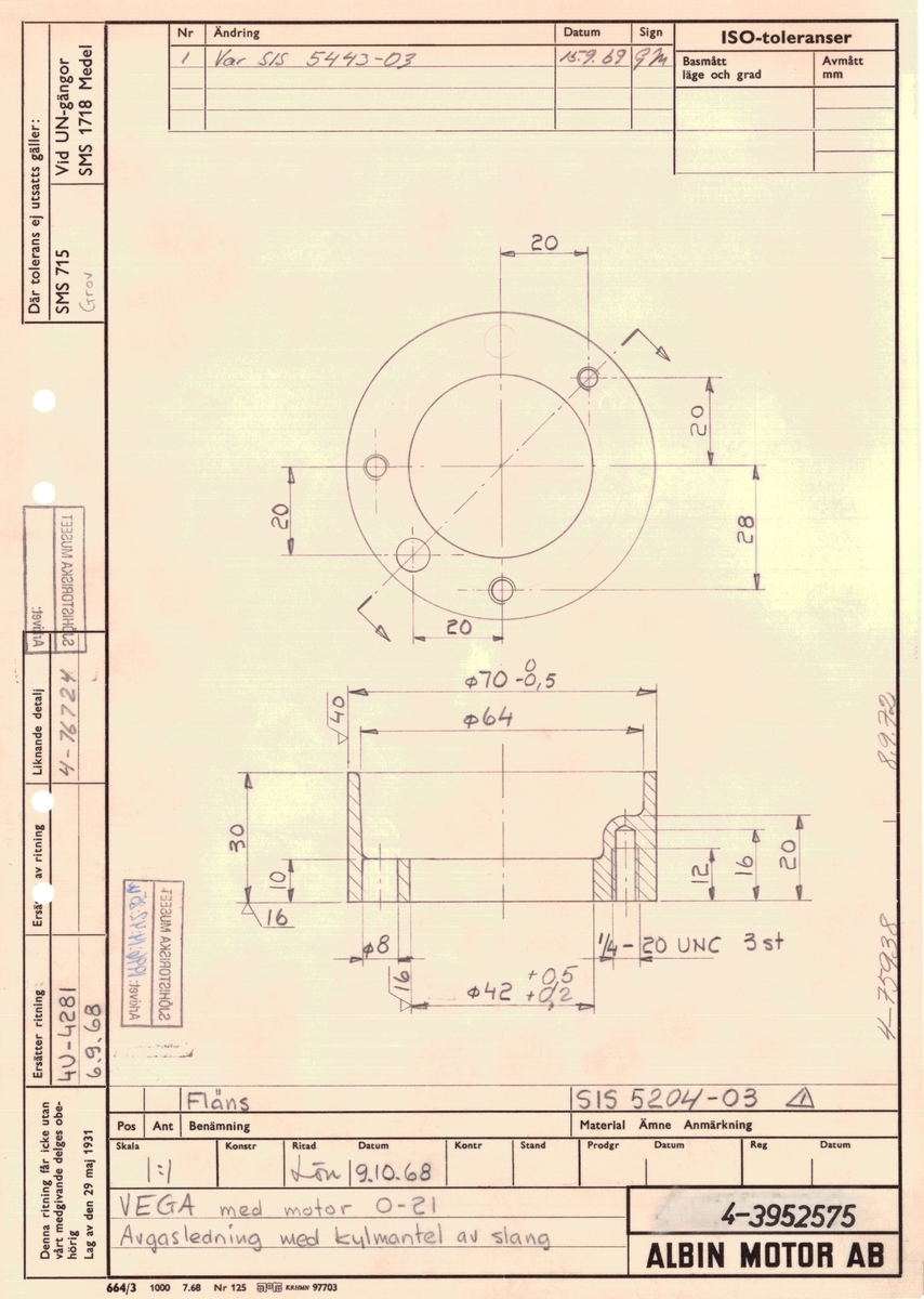 Avgassystem