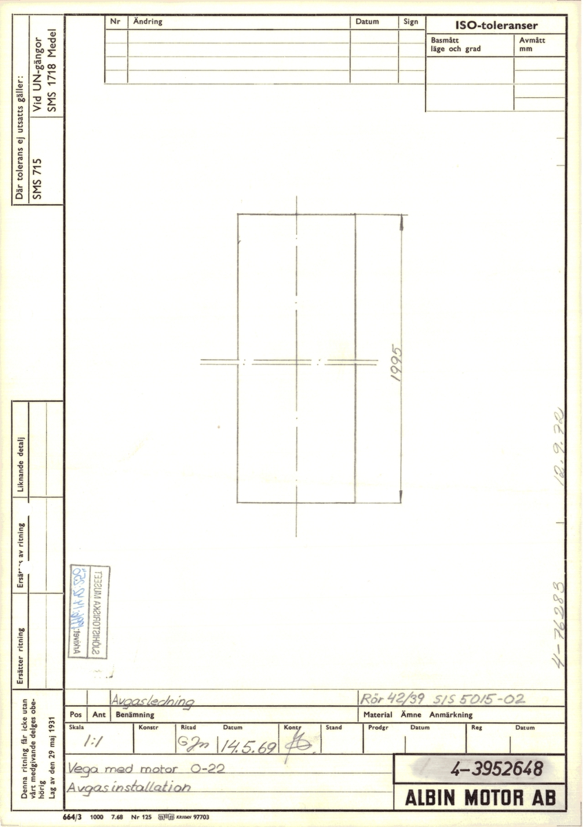 Avgassystem