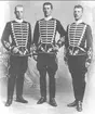 Sven Segerberg, John Montgomery och Gustaf Jernander.