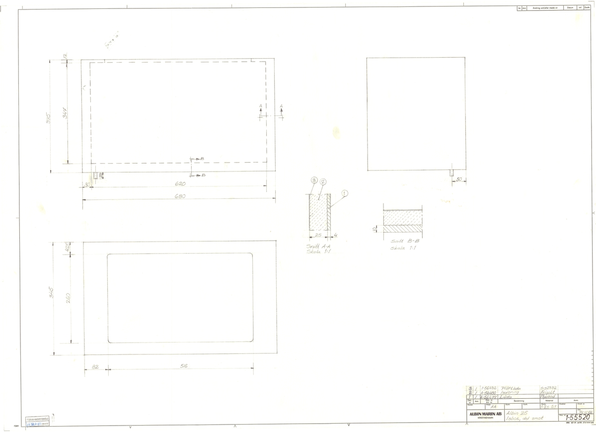 Inredningsdetaljer, isbox