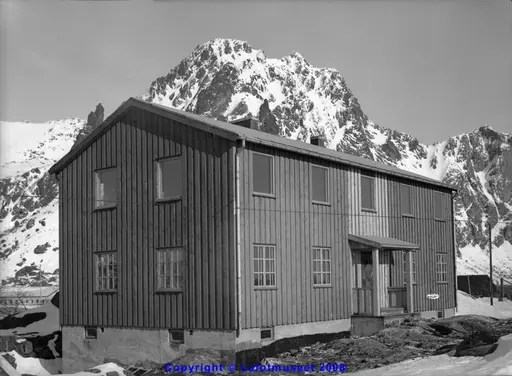 Svolvær. Kunstnærhuset på Svinøya.ca 1955