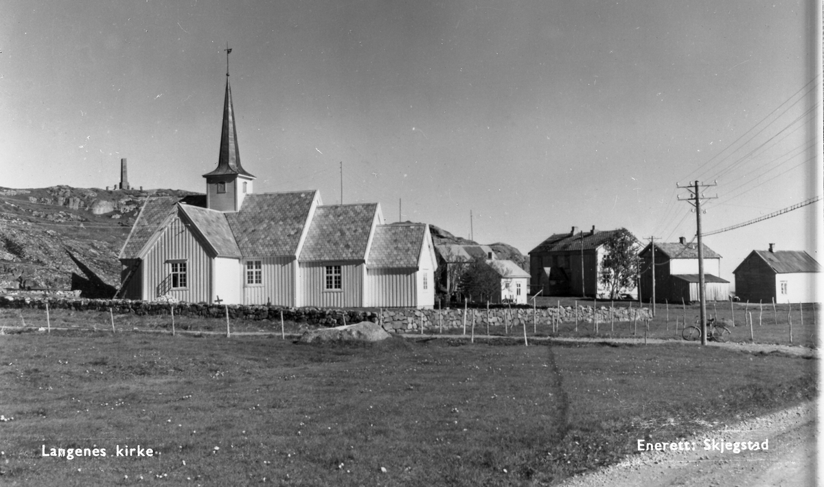 Langenes kirke 1955