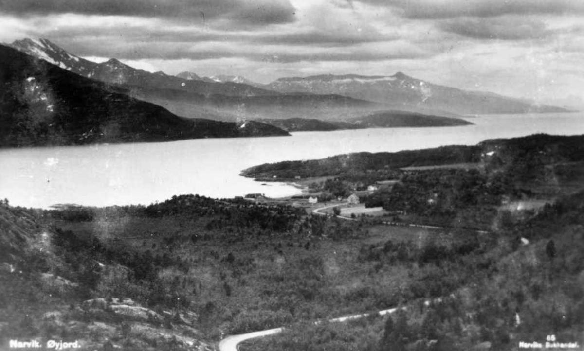 Øyjord, Narvik i bakgrunnen.