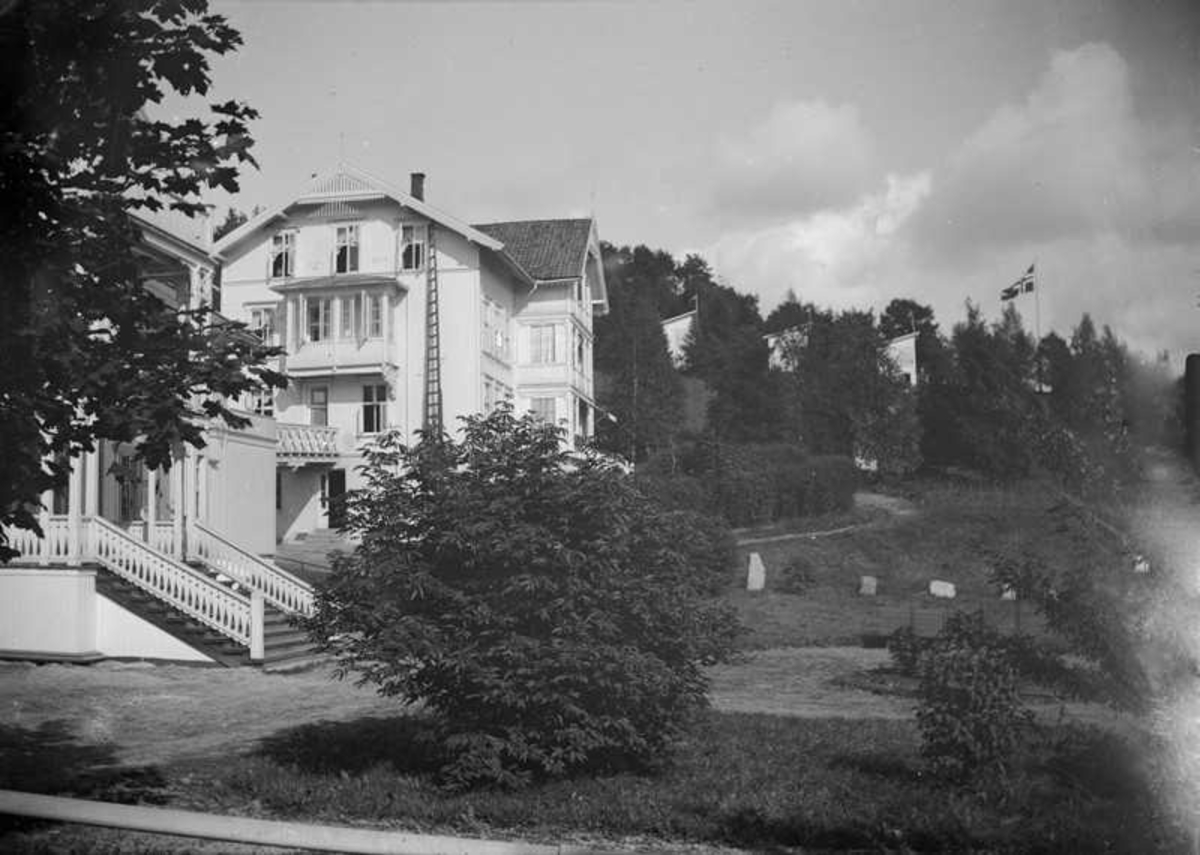 Grefsen sanatorium. Magdalene ble innlagt her i 1910.