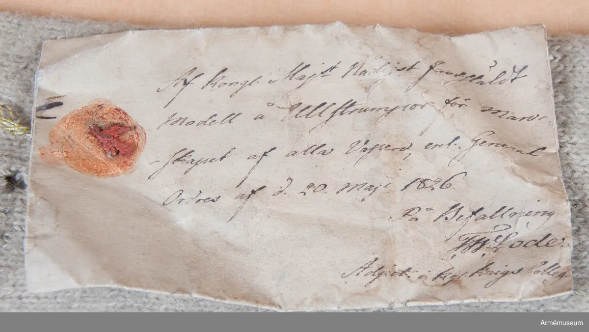 Strumpa m/1826