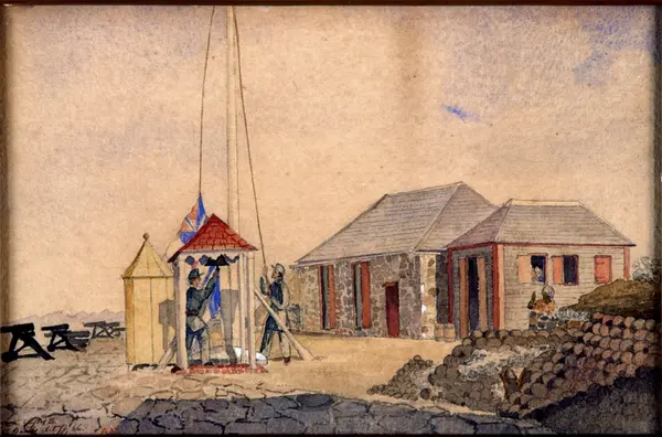 Batteriet Gustav III på S:t Barthelemy