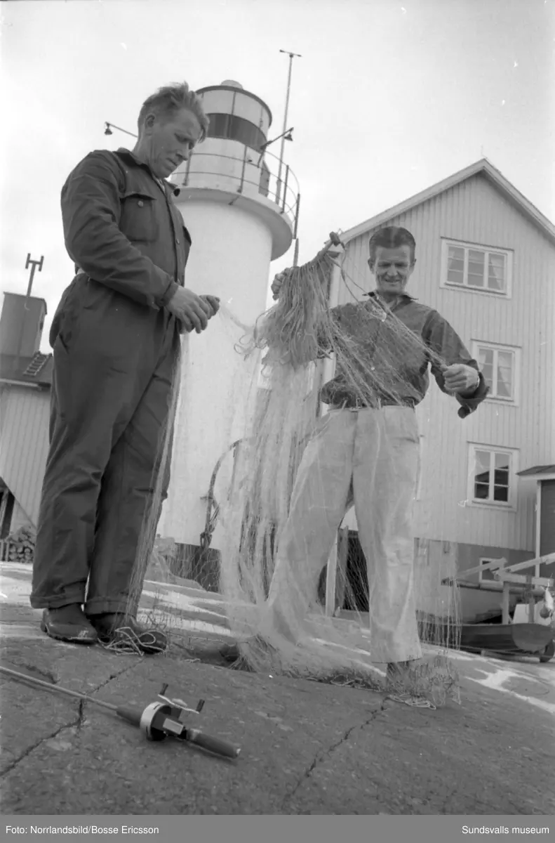 Reportage från Draghällans fyr, fotograferat för Expressen.