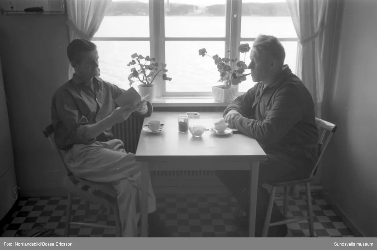 Reportage från Draghällans fyr, fotograferat för Expressen.