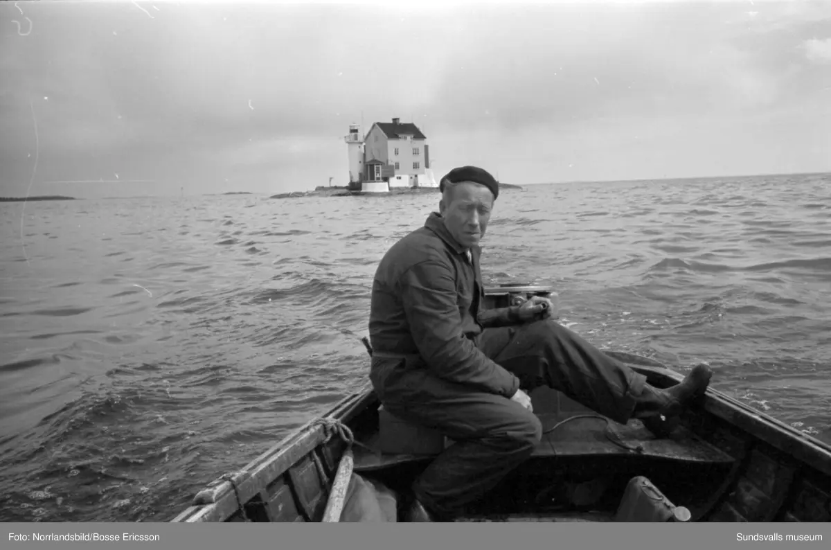 Reportage från Draghällans fyr, fotograferat för Expressen.