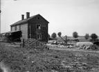 Friluftsmuseet Disagården, Gamla Uppsala under återuppförande år 1930