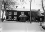 Nyvlastugan - nu på friluftsmuseet Disagården - på ursprunglig plats i Nyvla, Bälinge socken, Uppland