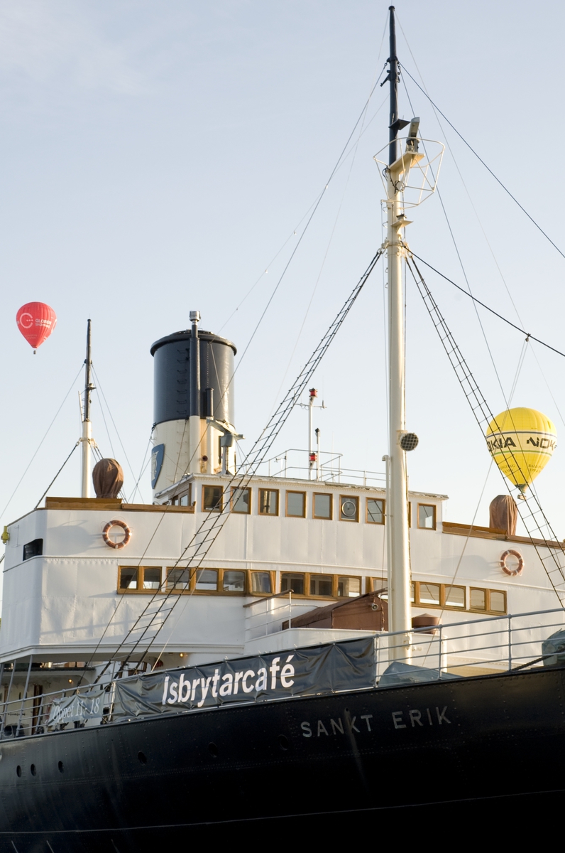 Cafeét på Isbrytaren SANKT ERIK var en succé.