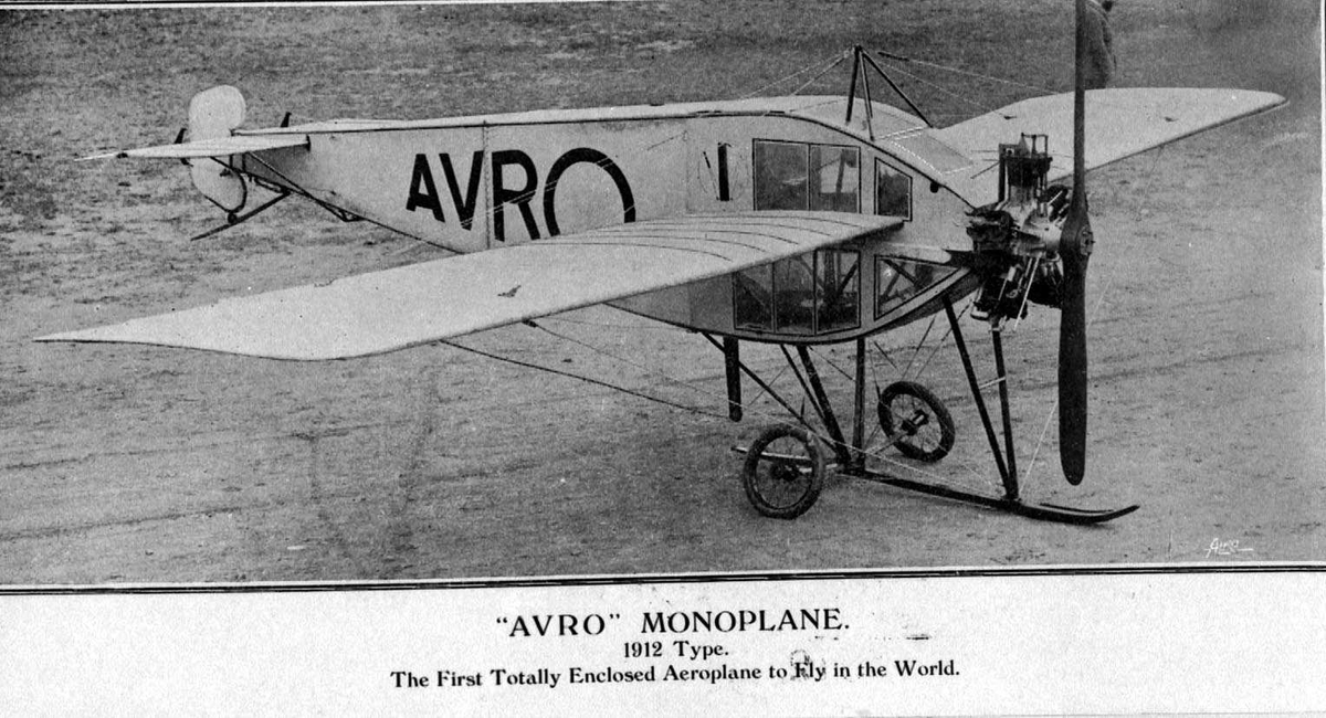 Ett fly på bakken, Avro Type F.