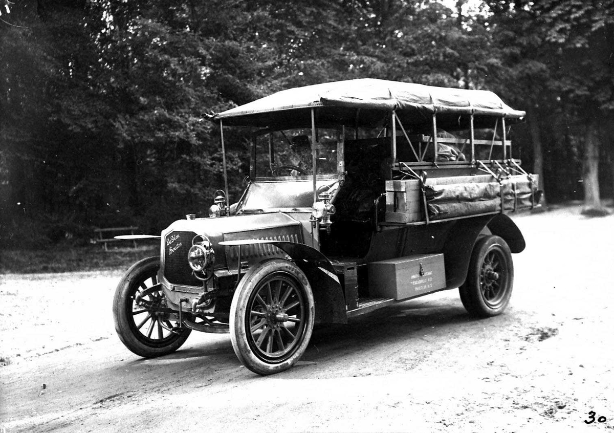 Kjøretøy, De Dion-Bouton transportbil.