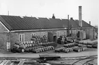 Oljefabrikens extriör före omändringen i september 1946.