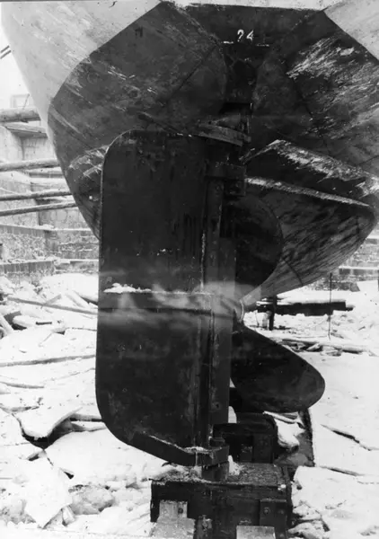 Roderskada å vedettbåten nr 54.