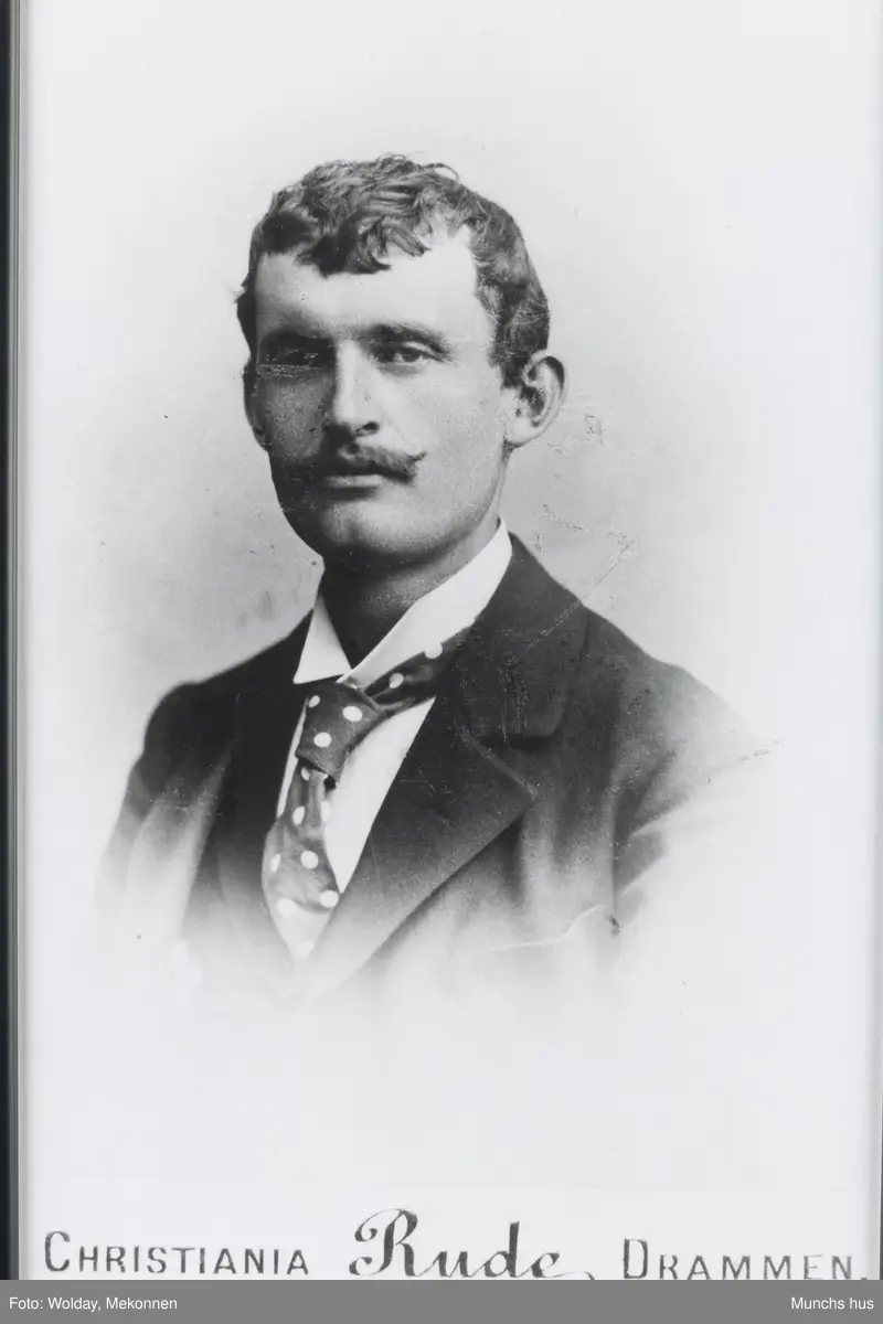 Portrett av Edvard Munch