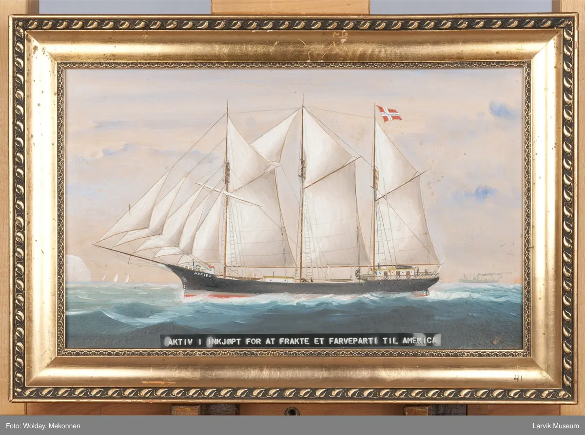 AKTIV I
ex STJERNE
Nasjon: Norsk
Type: Skonnert
Byggeår: 1910
Byggested: Hausweert, Terneuzen, Holland
Verft: Weerf-Zeeland
Endelig skjebne: Solgt Sverige 1922 GETÅ II