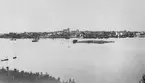 Karlskrona från Bryggaberget 1888.