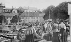 Fiskbron i Karlskrona omkring 1900-1910