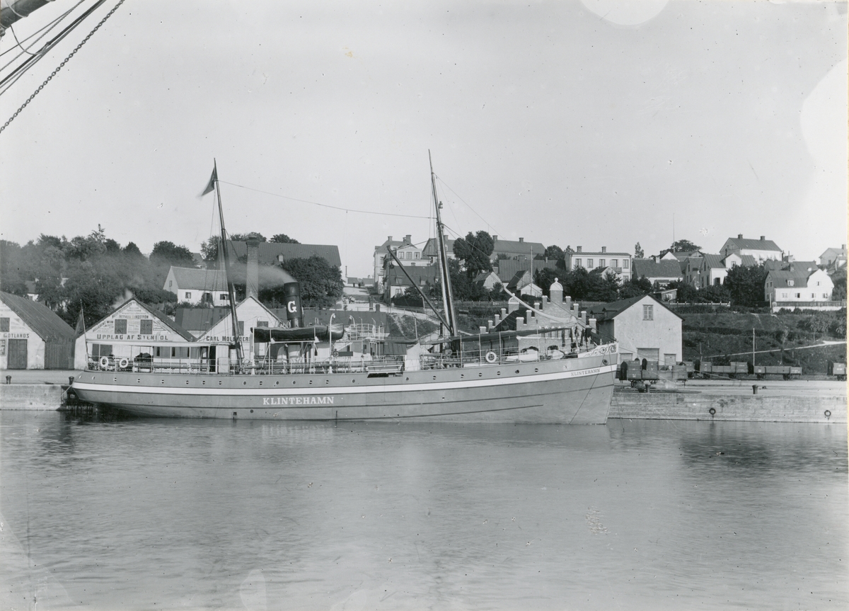 Från Visby hamn, 1890-talet