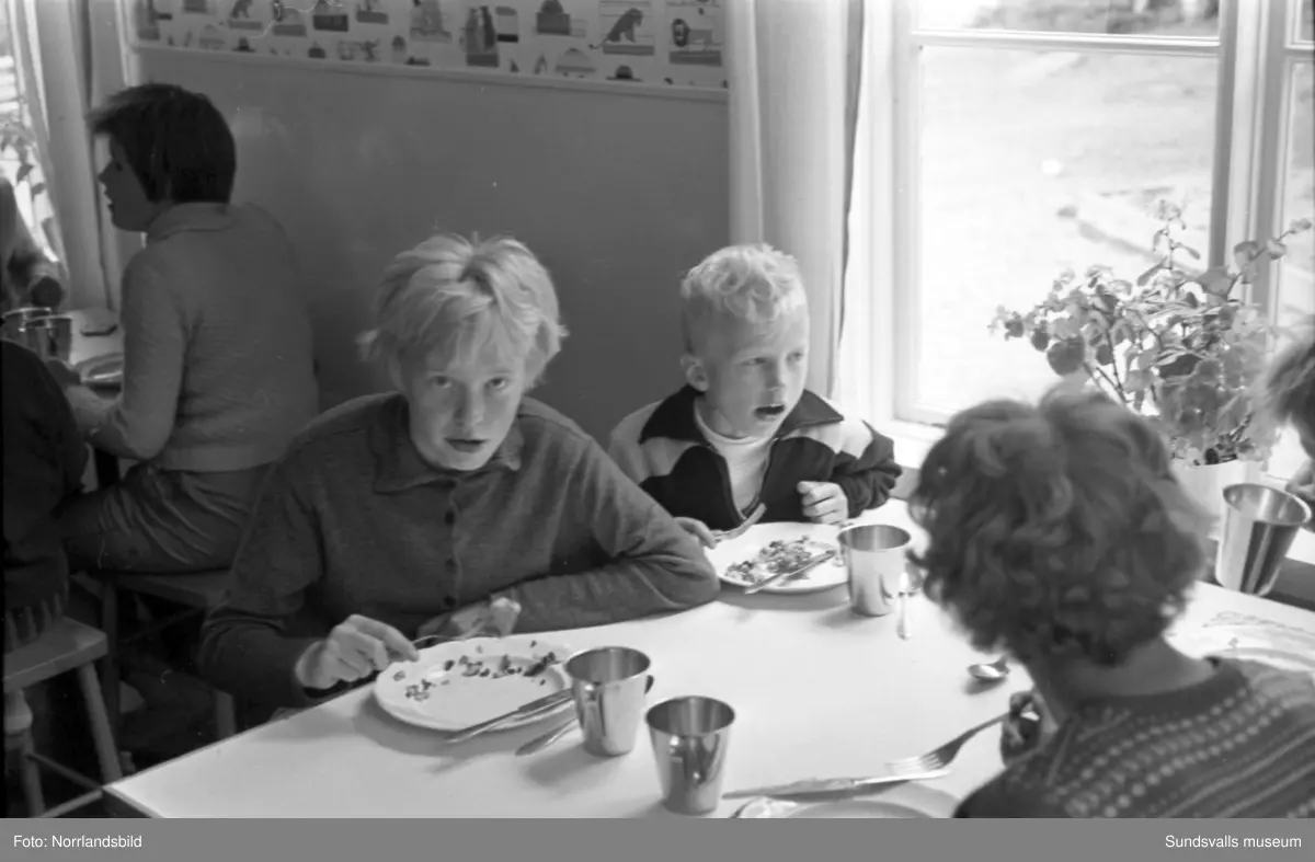 Barnkolonin vid Stora Bandsjön.