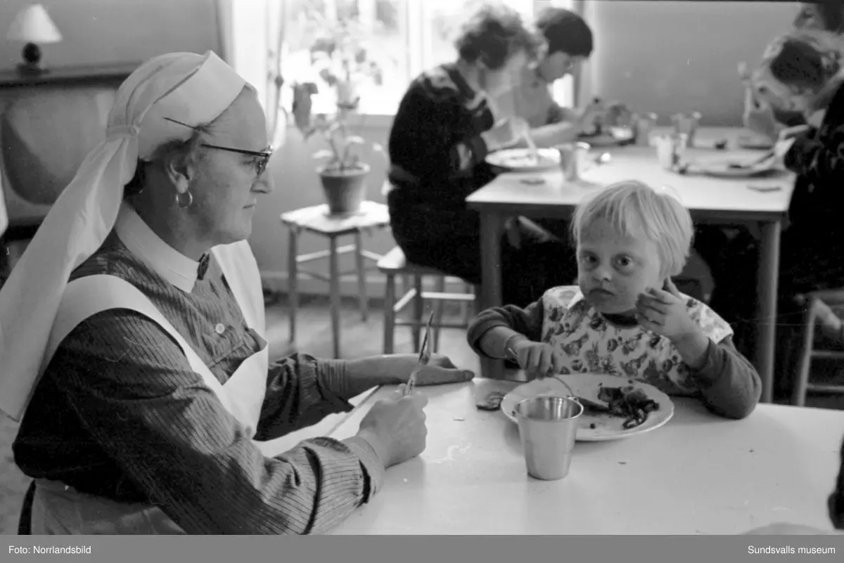 Barnkolonin vid Stora Bandsjön.