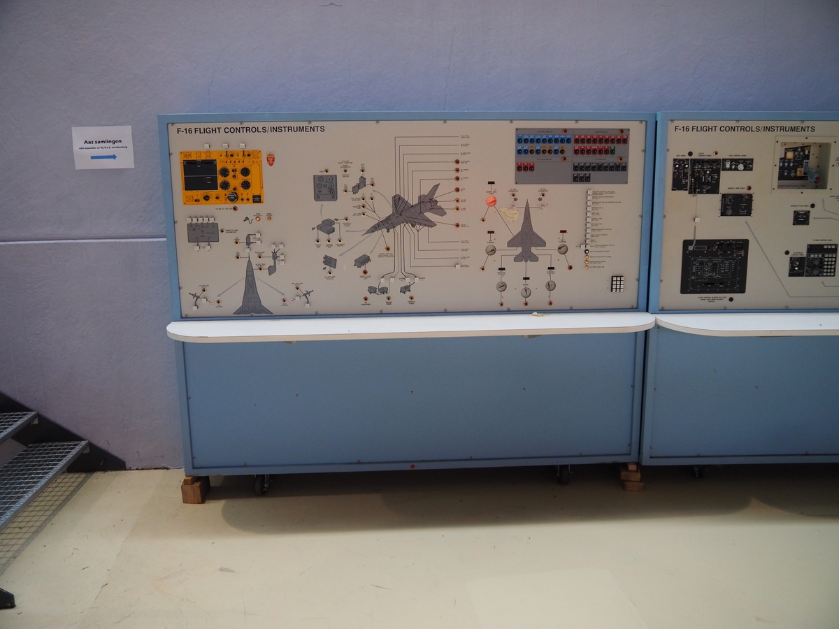 Trainer Flight Control- inst system F-16A
