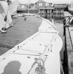 T44, T45 torpedbana på däck