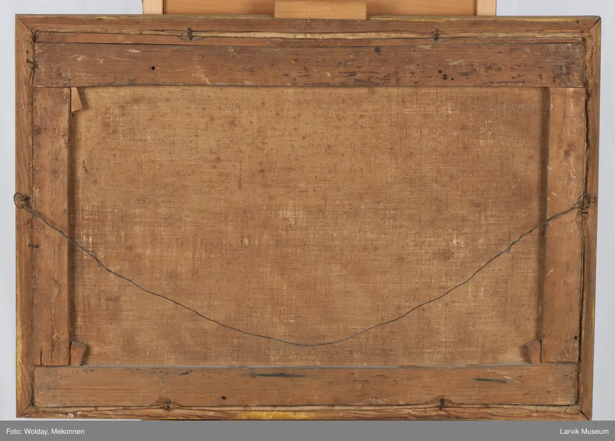 Bark Excelsior av Larvik utenfor havnebyen Queenstown (nå Cobh) i Irland