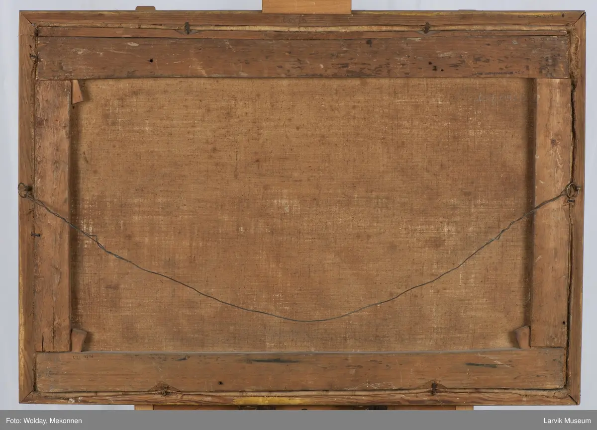 Bark Excelsior av Larvik utenfor havnebyen Queenstown (nå Cobh) i Irland