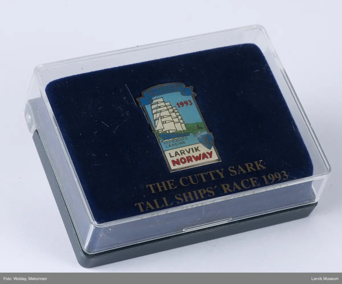 Pin med Cutty Sark-motiv "Lancing"